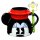 Minnie Mouse  造型马克杯+搅拌勺