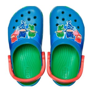 史低价：Crocs 儿童洞洞鞋，睡衣小英雄主题，4T码