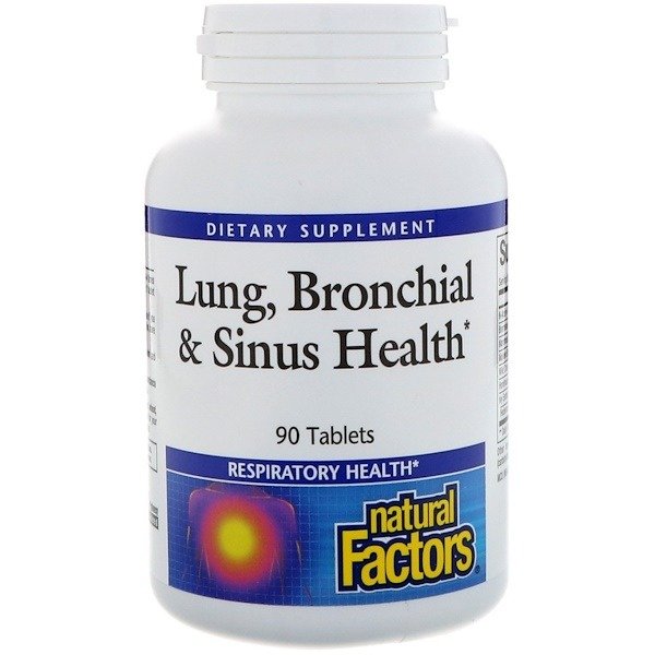 Lung, Bronchial & Sinus Health, 90 Tablets