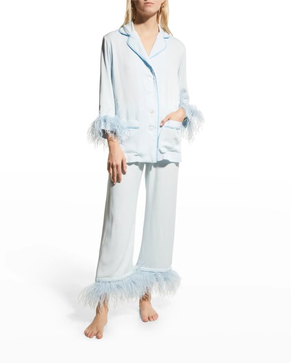 Party Double Feather Pajama Set