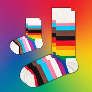 Happy Socks Pride 彩虹系列限定 购买即捐赠