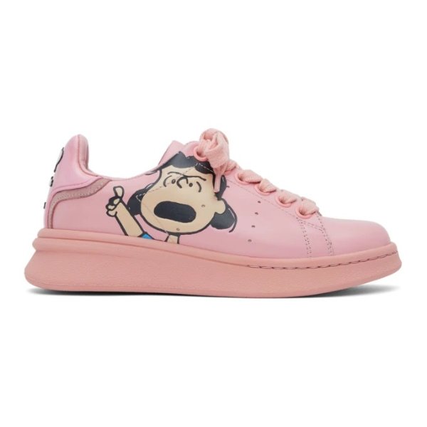 Pink Peanuts Edition 'The Tennis Shoe' Sneakers