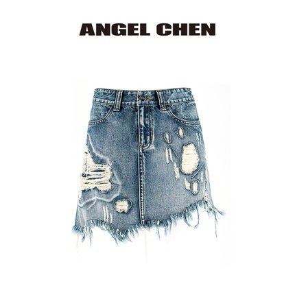 【ANGEL CHEN】设计师品牌 破洞迷你裙