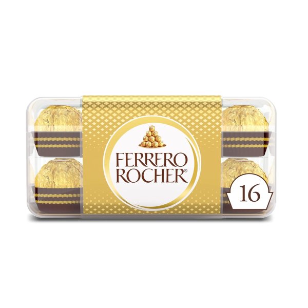 Ferrero Rocher, 16 Count, Premium Milk Chocolate