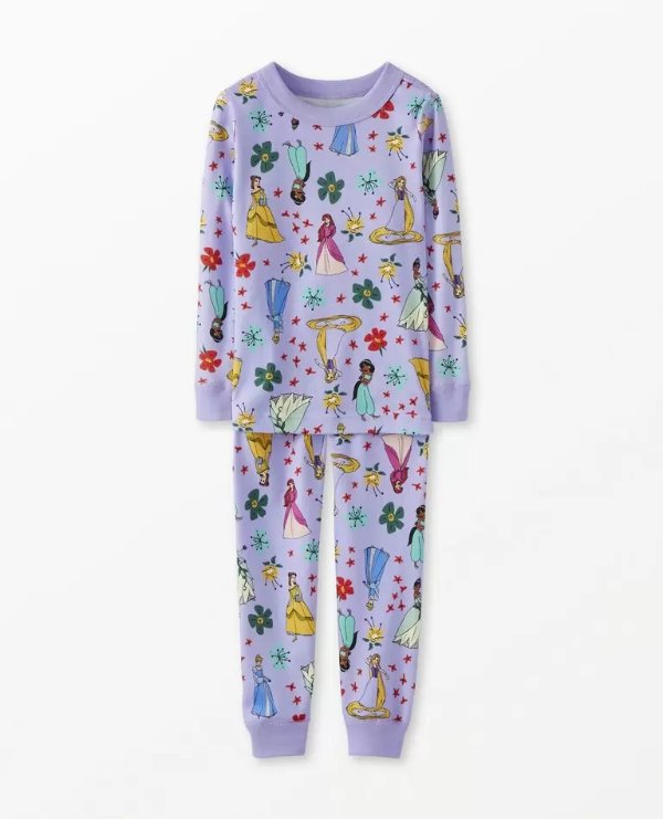 Disney Princess Long John Pajama Set