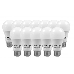 FDW 60W Equivalent Slim Style A19 LED Light Bulb
