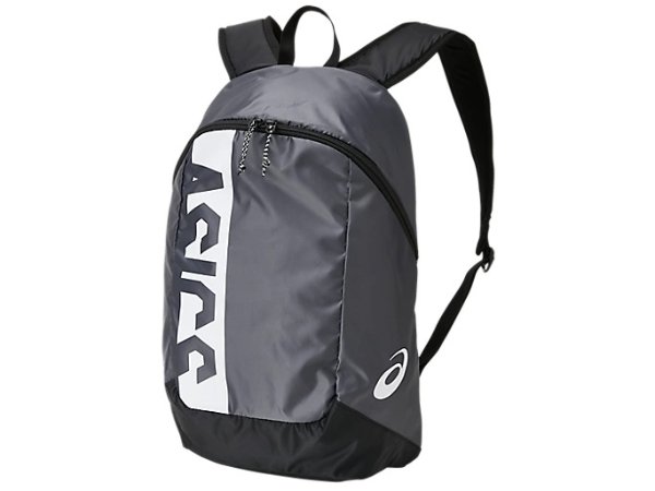 Unisex Backpack | Dark Grey/Brilliant White | Accessories | ASICS