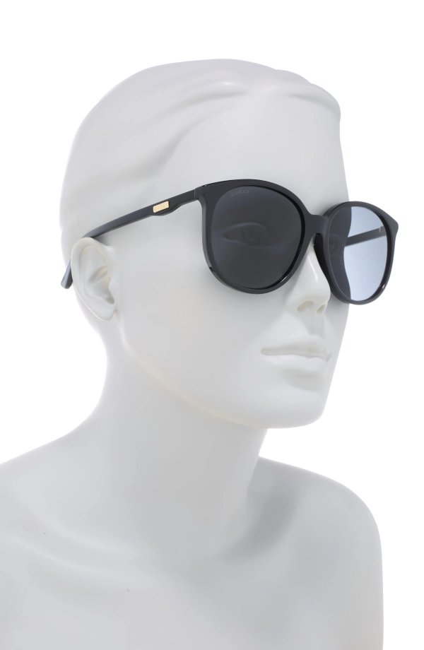 57mm Round Sunglasses