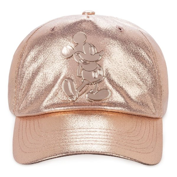 Mickey Mouse Rose Gold 儿童棒球帽