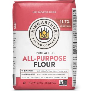 King Arthur, All Purpose Unbleached Flour  2 Pounds (Pack of 12)
