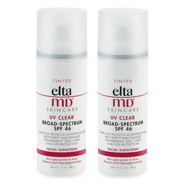 UV Clear Tinted SPF46 Broad-Spectrum Duo
