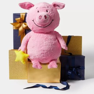 玛莎猪M&S超全周边 - 60cm超大公仔猪, 圣诞限定床品