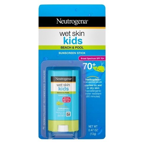 &#174; Wet Skin Kids Sunscreen Stick Broad Spectrum - SPF 70 - 0.47oz