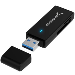 Sabrent USB 3.0 Micro SD/SD卡 读卡器