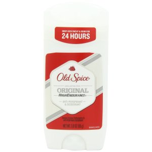 Old Spice High Endurance, Original Scent Men's Anti-Perspirant & Deodorant 3 Oz (Pack of 6)