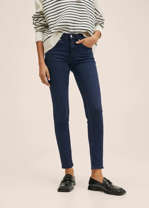 Skinny push-up jeans - Women | MANGO OUTLET USA
