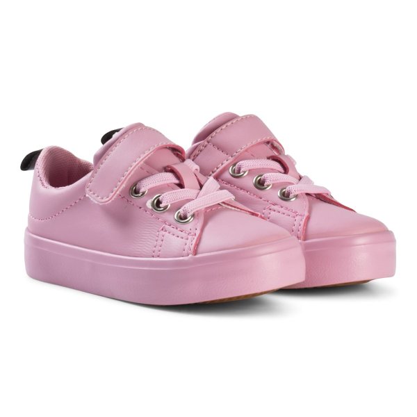 Pink Lace-up Trainers | AlexandAlexa
