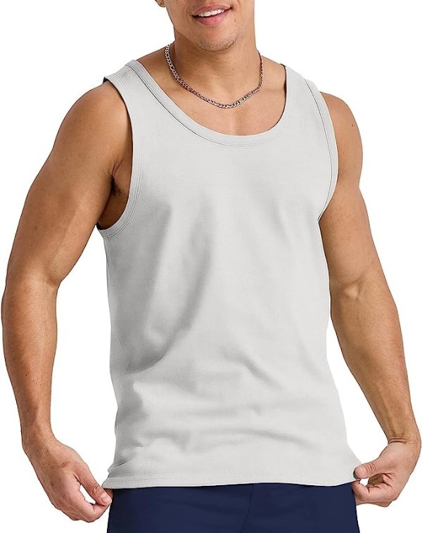 Mens Originals Tri-Blend Tank Top, Lightweight Tanks for Men, Sleeveless Tank Shirt