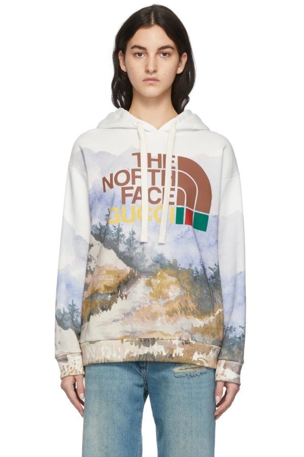 Multicolor The North Face Edition Graphic Hoodie