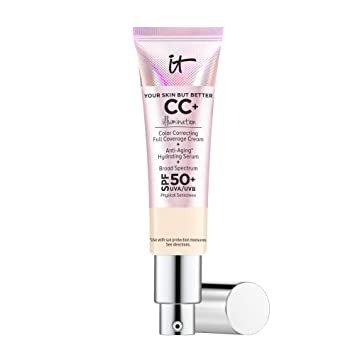 It Cosmetics Your Skin But Better CC Illumination with SPF 50, 1.08 Ounce, Fair