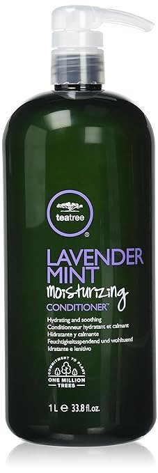 Tea Tree Lavender Mint Moisturizing Conditioner, Hydrates + Soothes, For Coarse + Dry Hair