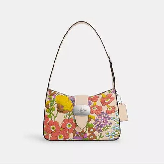 Eliza Shoulder Bag With Floral Print