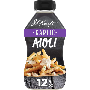 Kraft Mayo Garlic Aioli (12 oz Bottle)