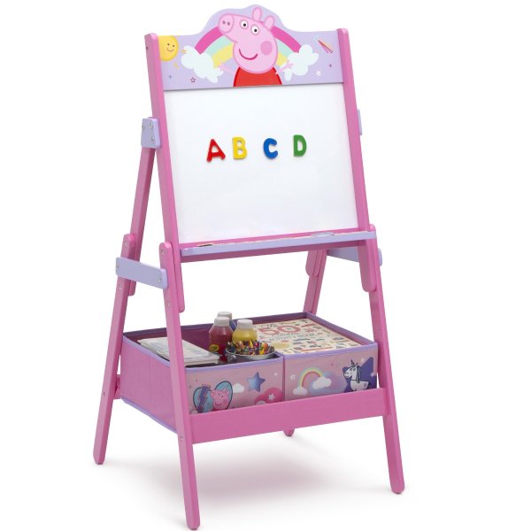 Wooden Activity Easel with Storage by Delta Children