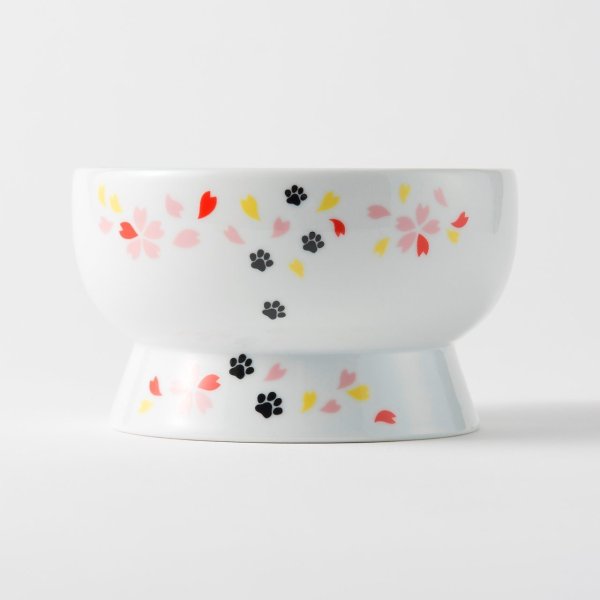 Raised Cat Water Bowl, Sakura, Regular - Chewy.com