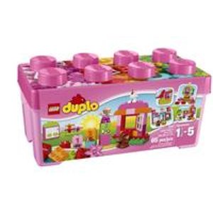 LEGO DUPLO Creative Play 10571 All-in-One-Pink-Box-of-Fun