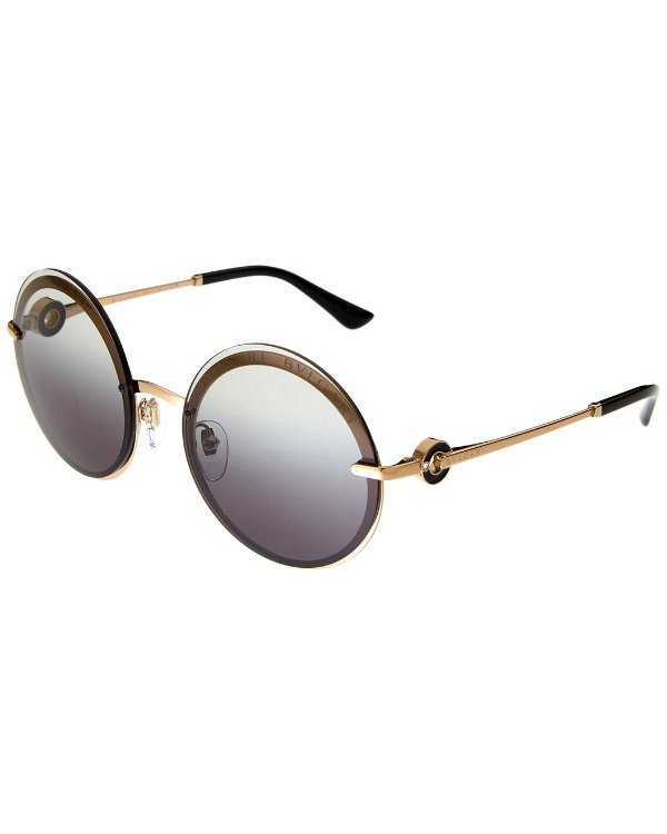 Women's BV6149B 56mm Sunglasses / Gilt