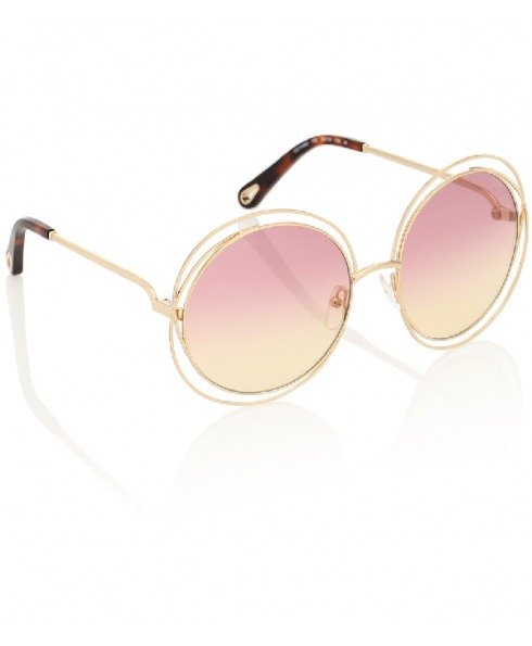 CE114SD Carlina Gold Havana/Gradient Rose Honey Sunglasses For Women
