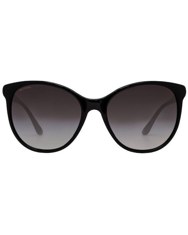 Gray Gradient Women's Acetate Sunglasses BV8175BF-5018G