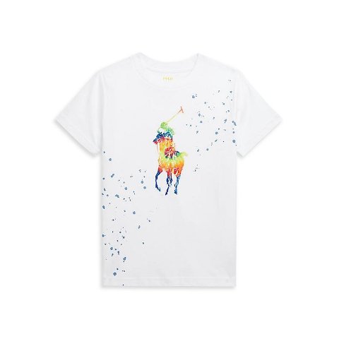 Polo Ralph LaurenBoys  Tie-Dye Big Pony Cotton Jersey Tee - Little Kid, Big Kid
