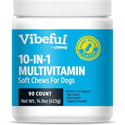 VIBEFUL 10合1狗狗多种维生素 90片