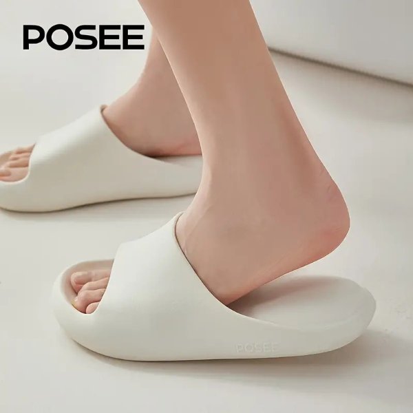 Posee Pillow Slides, New Trendy EVA Cloud Slides For Women, Non-Slip House Bedroom Shoes, Comfy Indoor &outdoor Slides