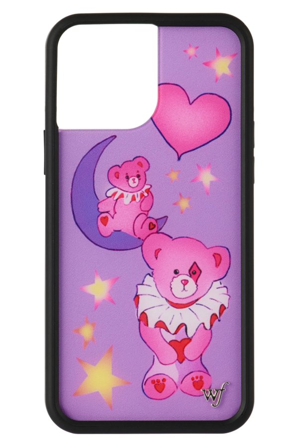 Purple Harlequin Bear Hug iPhone 13 Pro Max 手机壳