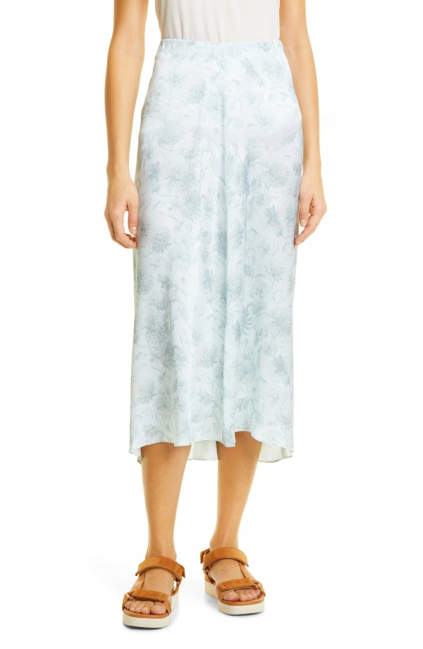 Dahlia Print Skirt
