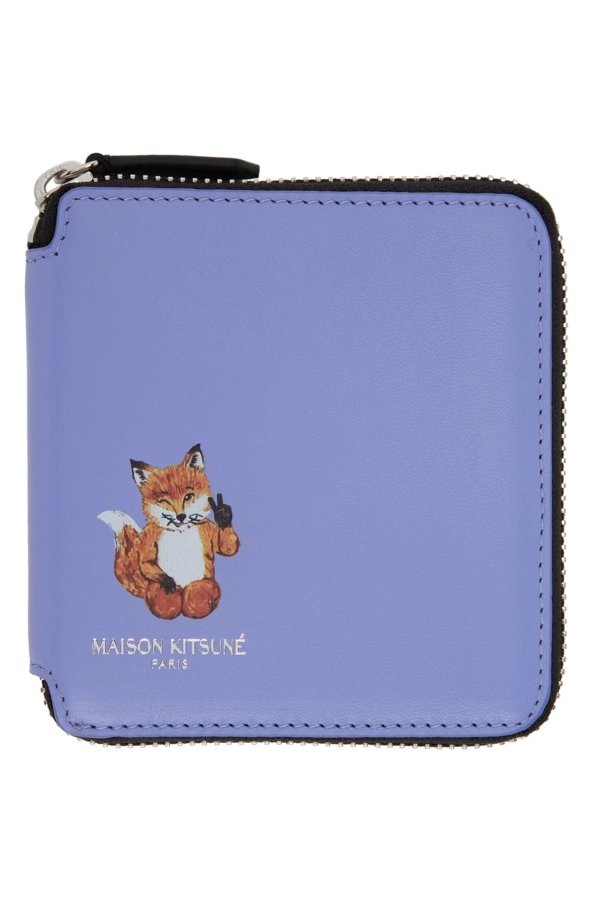 Purple All-Right Square Wallet