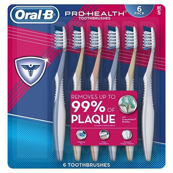 Pro Health 牙刷 6支装