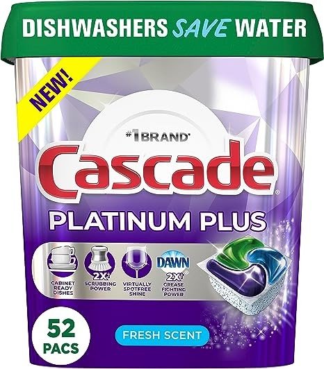 Platinum Plus Dishwasher Pod 52ct