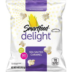 Smartfood Delight Sea Salted Caramel Flavored Popcorn, 0.5, 36 Count