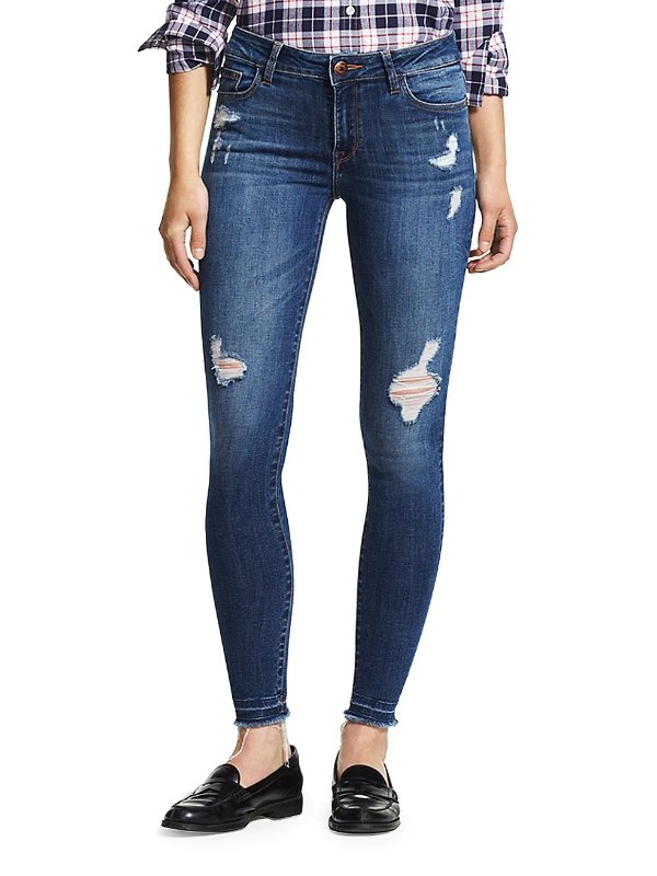 Florence Distressed Skinny Jeans
