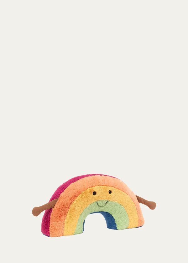 Amuseable Huge Rainbow Plush Toy