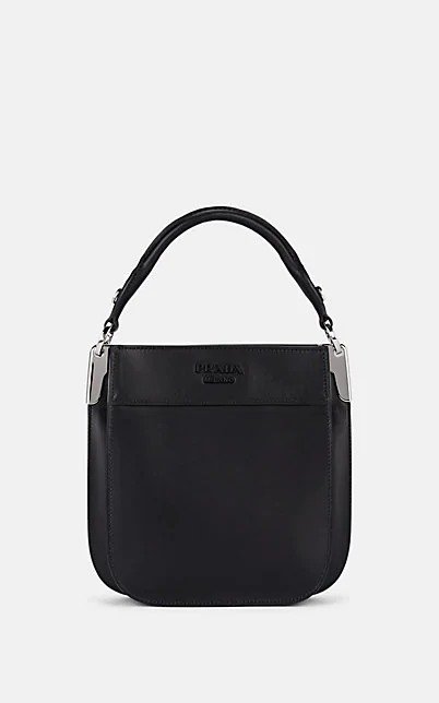 Margit Small Leather Bucket Bag