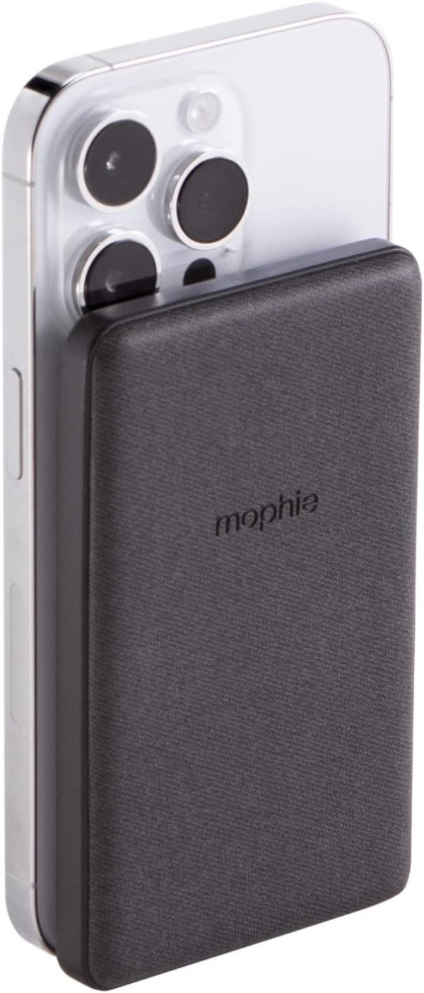 mophie Snap+ Juice Pack Mini 5000 mAh 磁吸充电宝 支持Qi & Magsafe