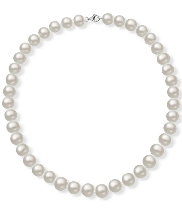 Cultured Freshwater Pearl (9-10mm) 18" Collar Necklace