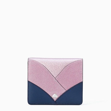 nadine patchwork small bifold wallet