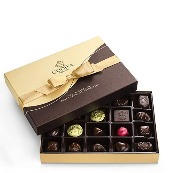 Chocolatier Dark Chocolate Gift Box, 22-Ct