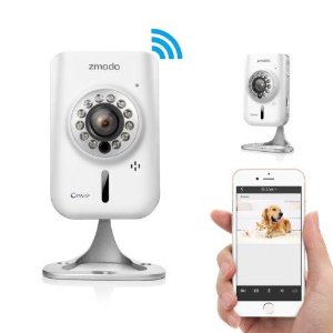 Zmodo Wireless 720p HD IP WiFi Network Home Video Security Camera Two-Way Audio